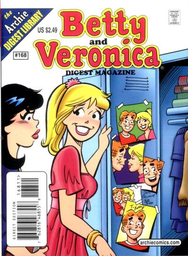 Betty and Veronica Comics Digest Magazine #168