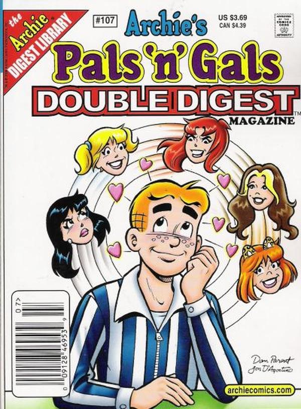 Archie's Pals 'n' Gals Double Digest Magazine #107 cover