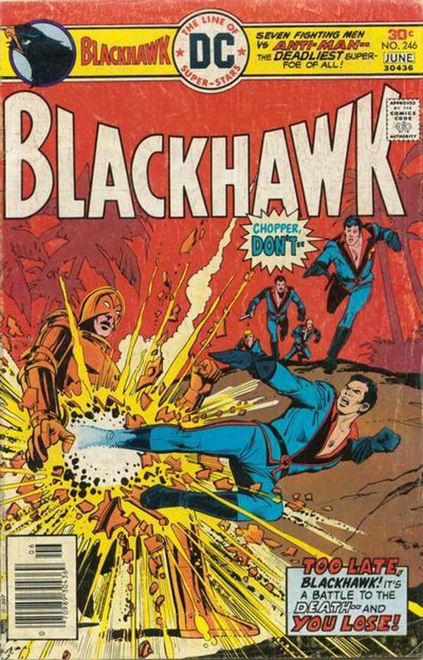 Blackhawk #246 cover