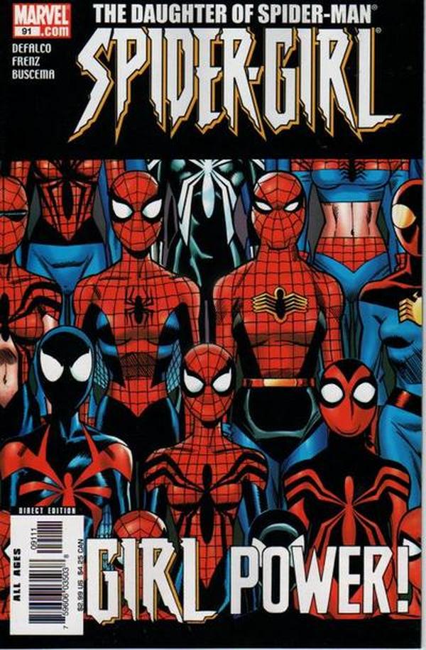 Spider-Girl #91 cover