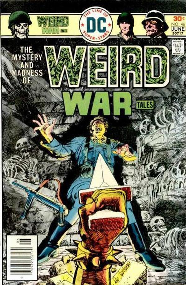 Weird War Tales #46 cover