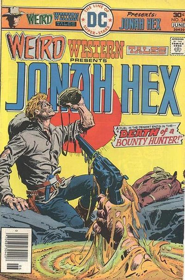 Weird Western Tales #34 cover