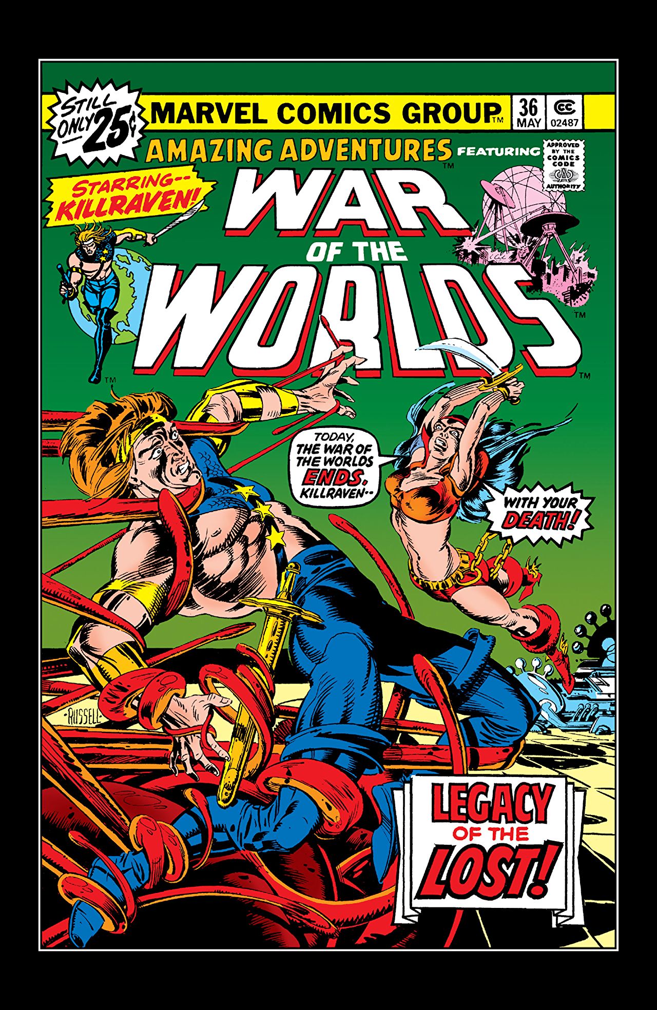 Amazing Adventures #36 cover