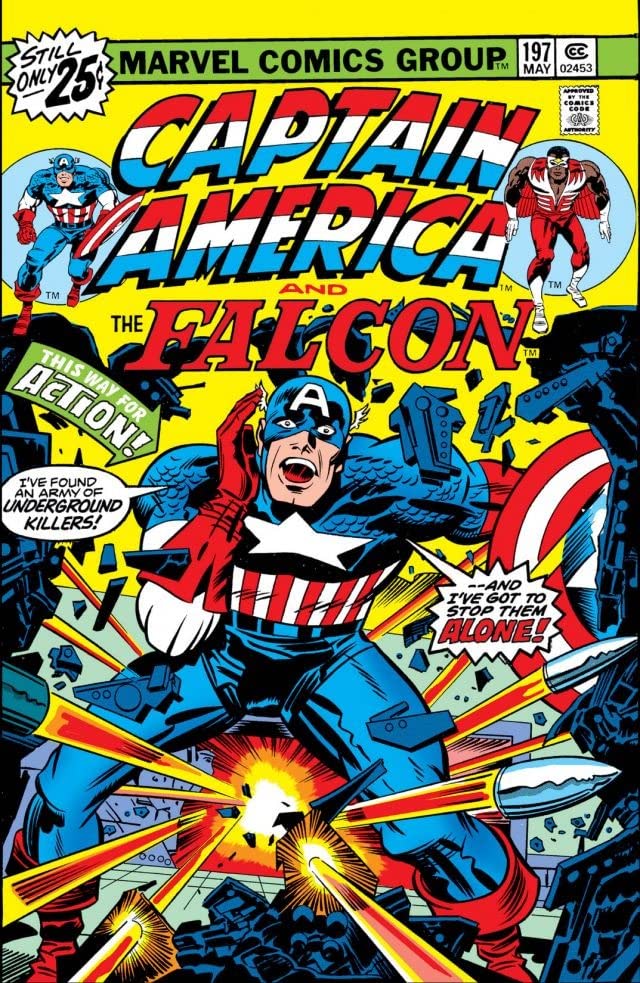 Captain America #197 cover