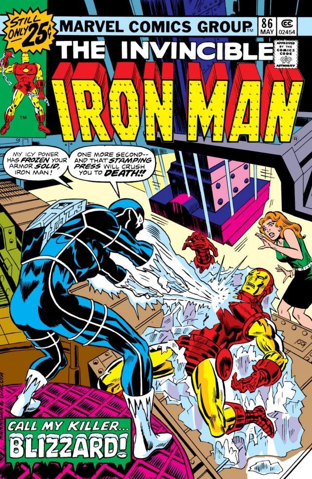 Iron Man #86 cover