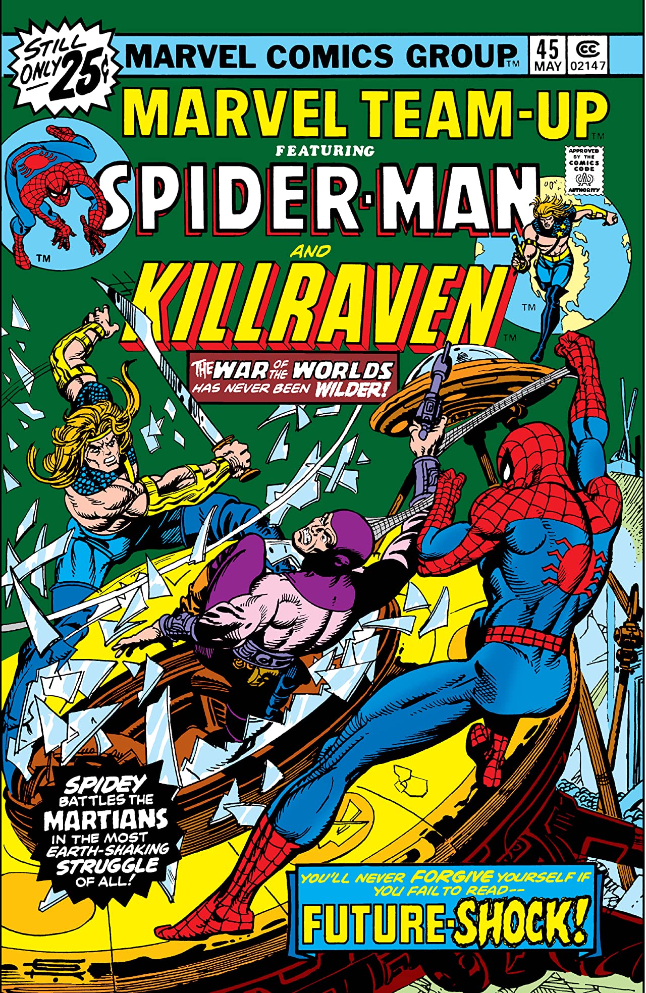Marvel Team-Up #45 cover