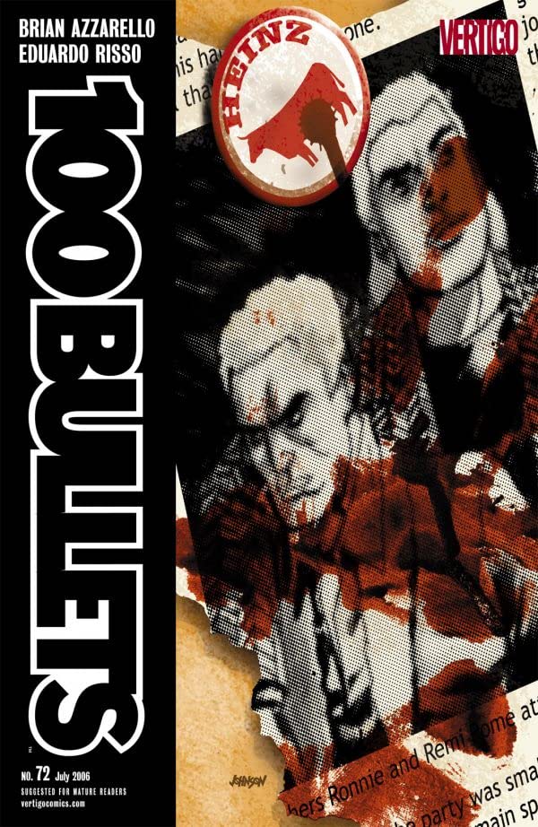 100 Bullets #72 cover