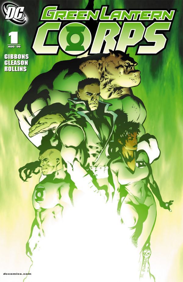 Green Lantern Corps #1 cover