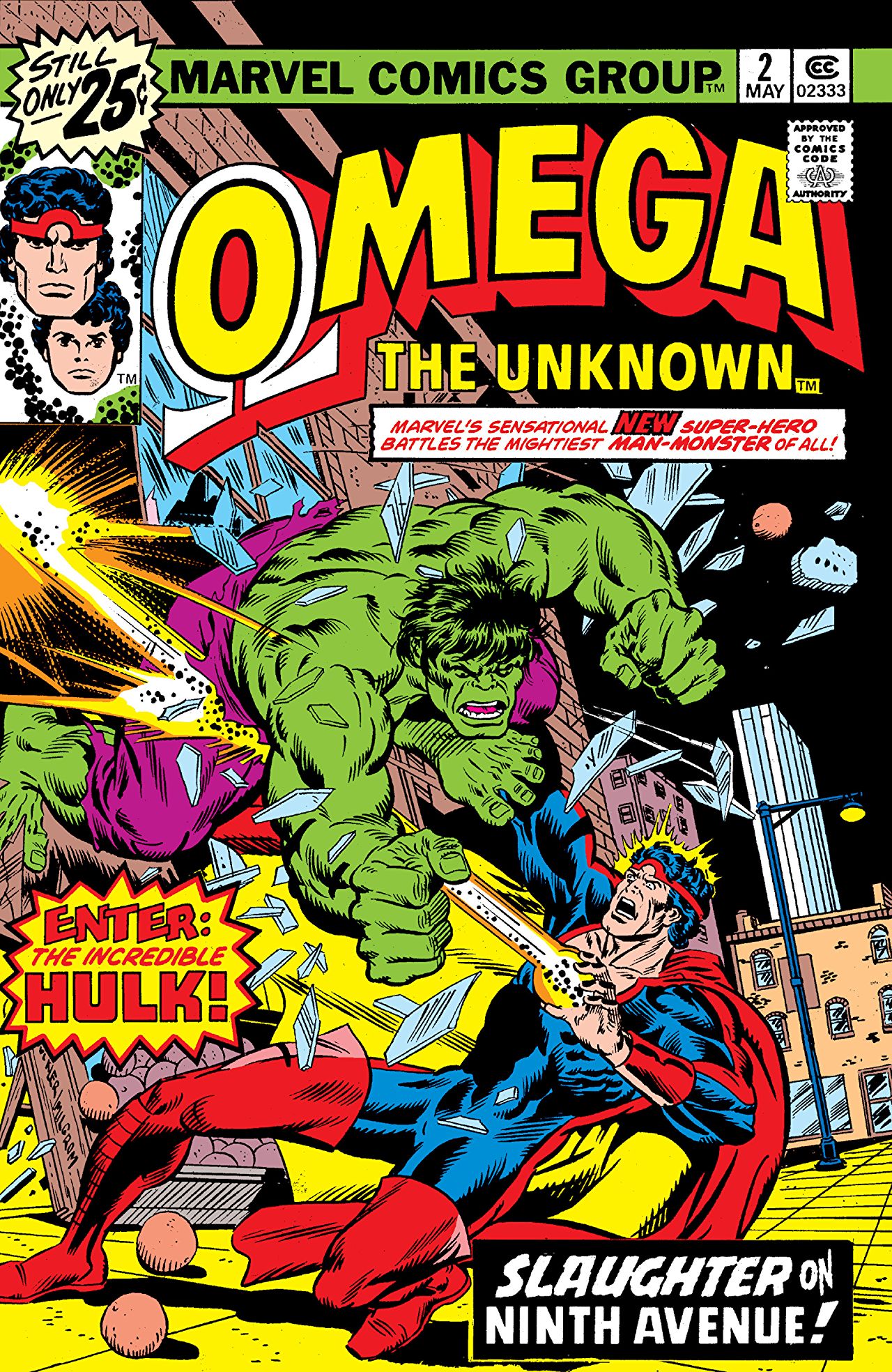 Omega the Unknown #2 cover