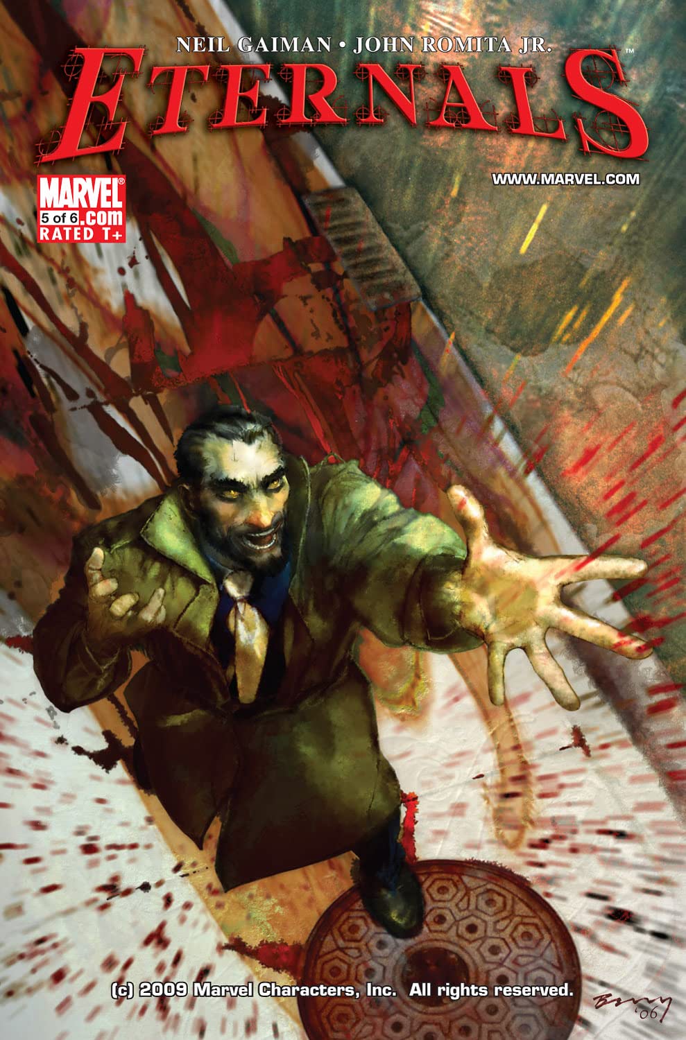 Eternals #5 cover