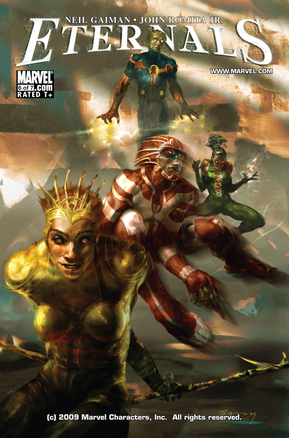 Eternals #6 cover