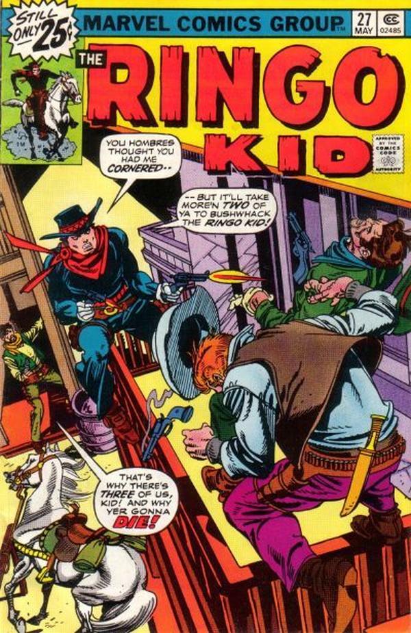 The Ringo Kid #27 cover