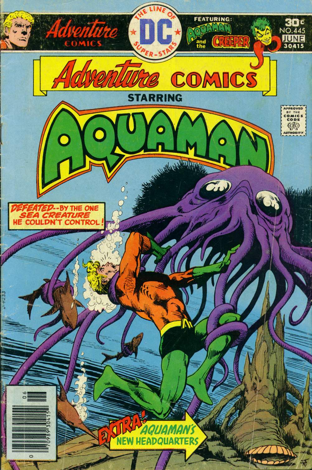 Adventure Comics #445 cover