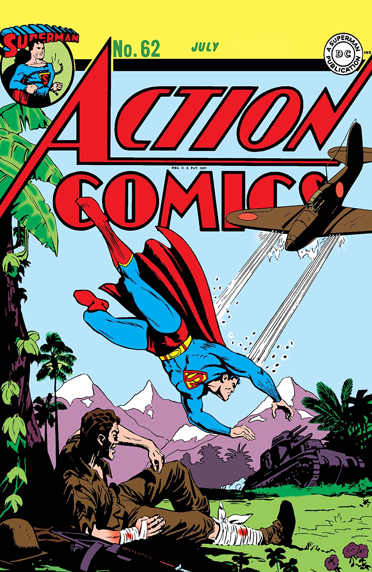 Action Comics #62 cover