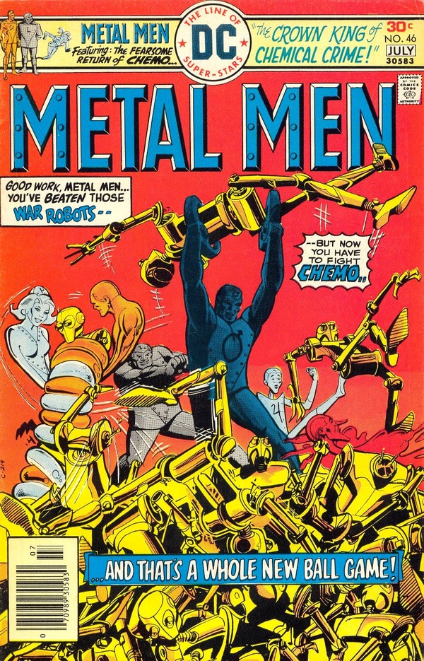 Metal Men #46 cover