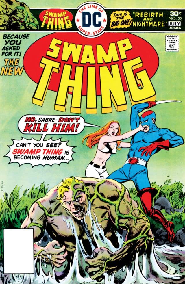 Swamp Thing #23 cover