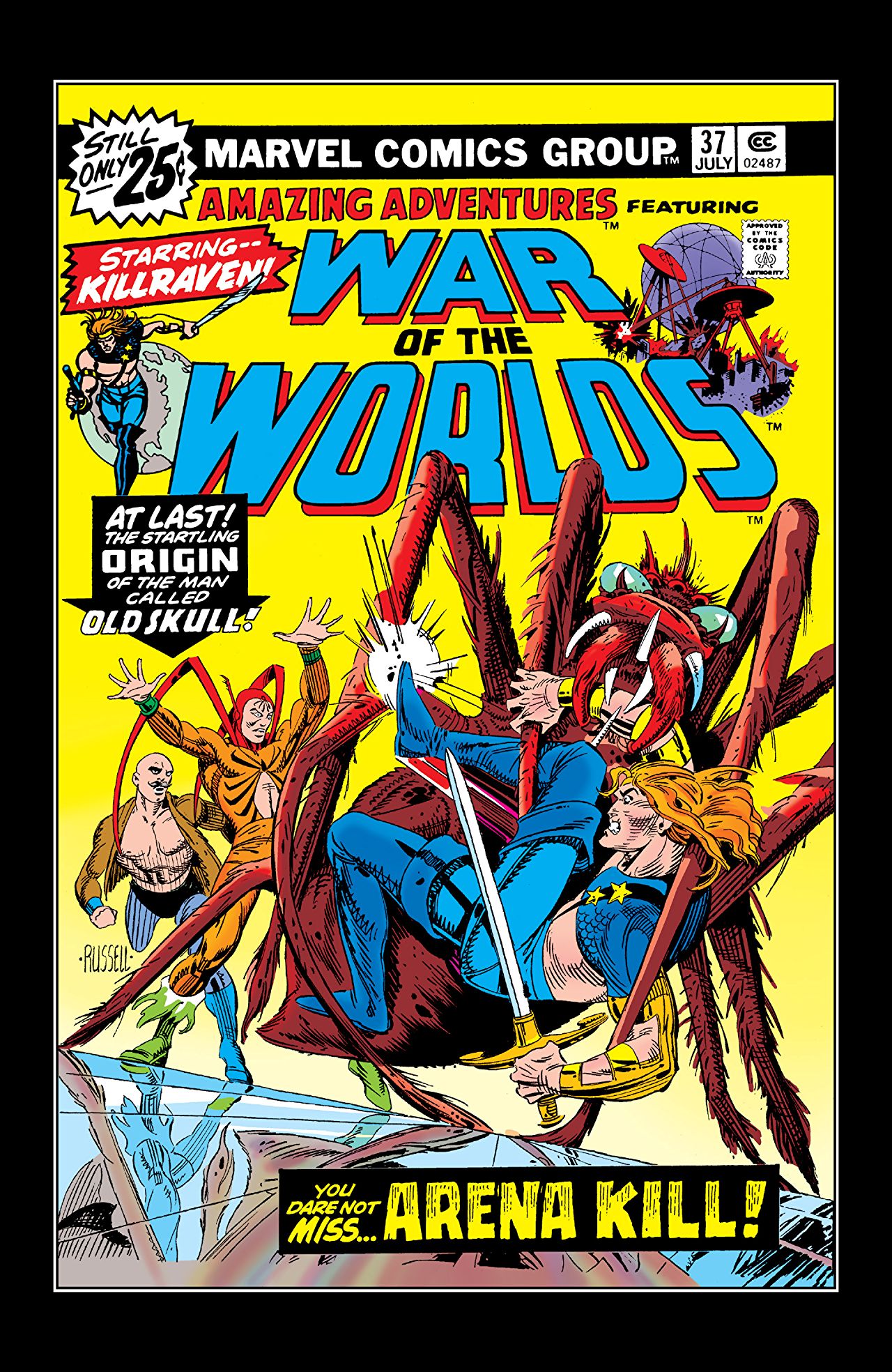 Amazing Adventures #37 cover