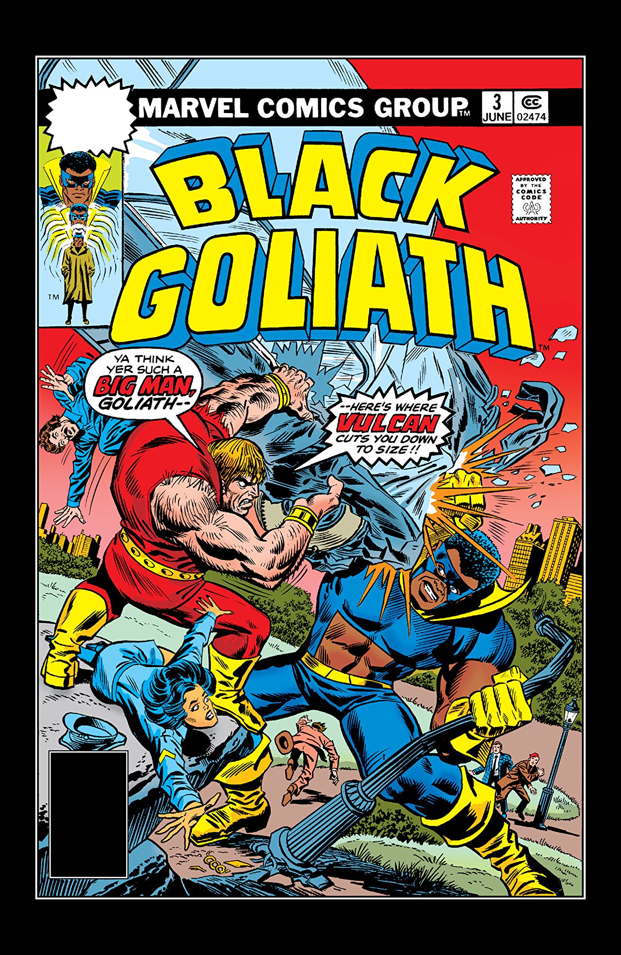 Black Goliath #3 cover