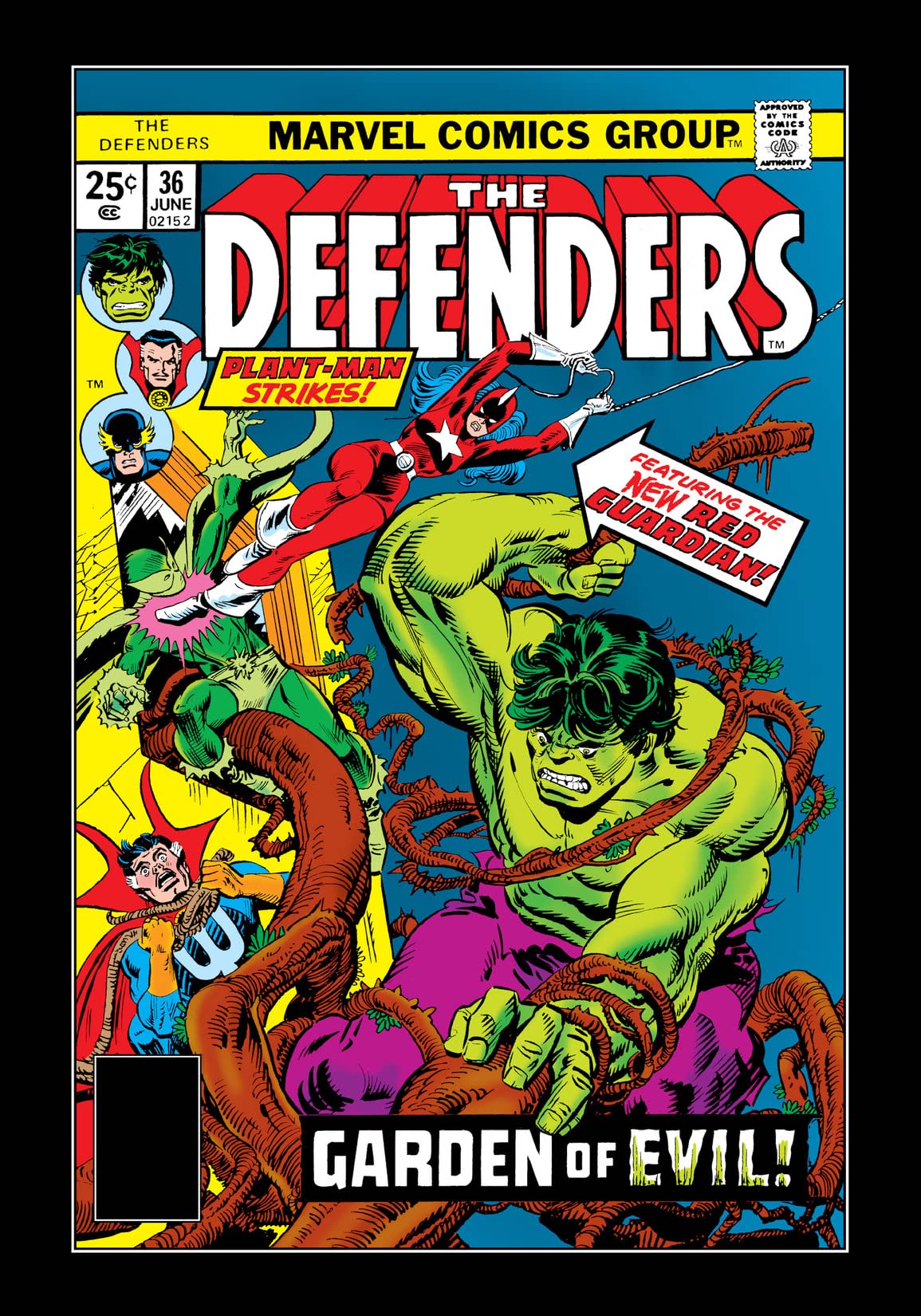 The Defenders #36 cover