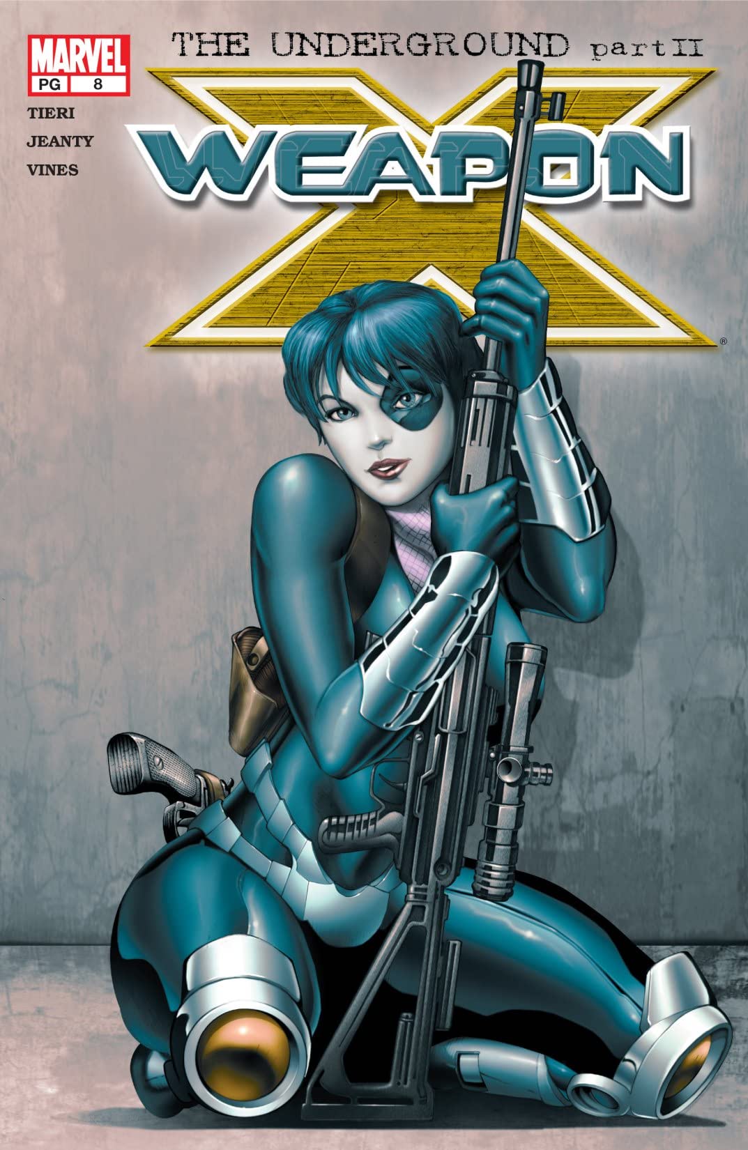 Weapon X #8 cover