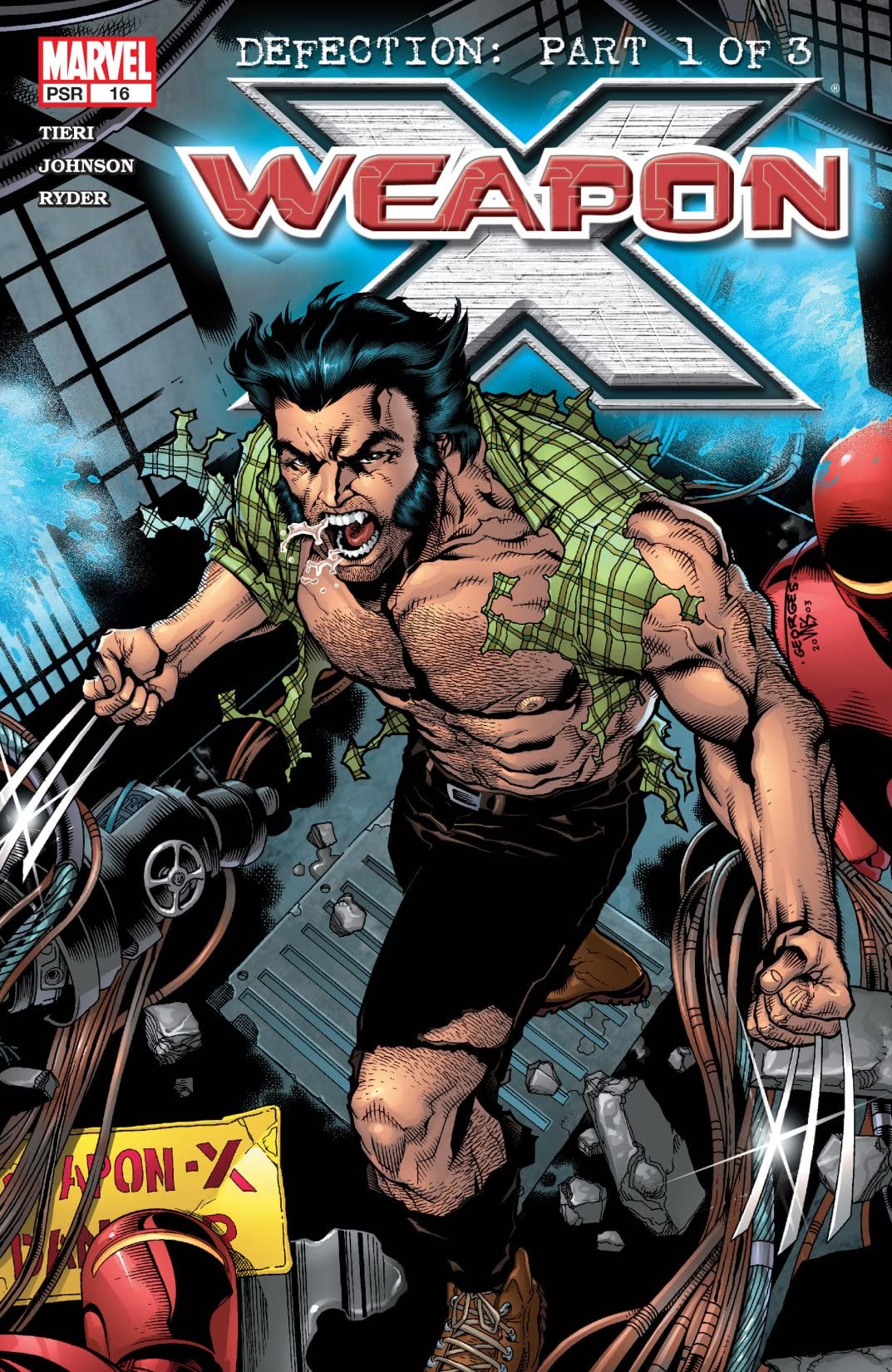 Weapon X #16 cover