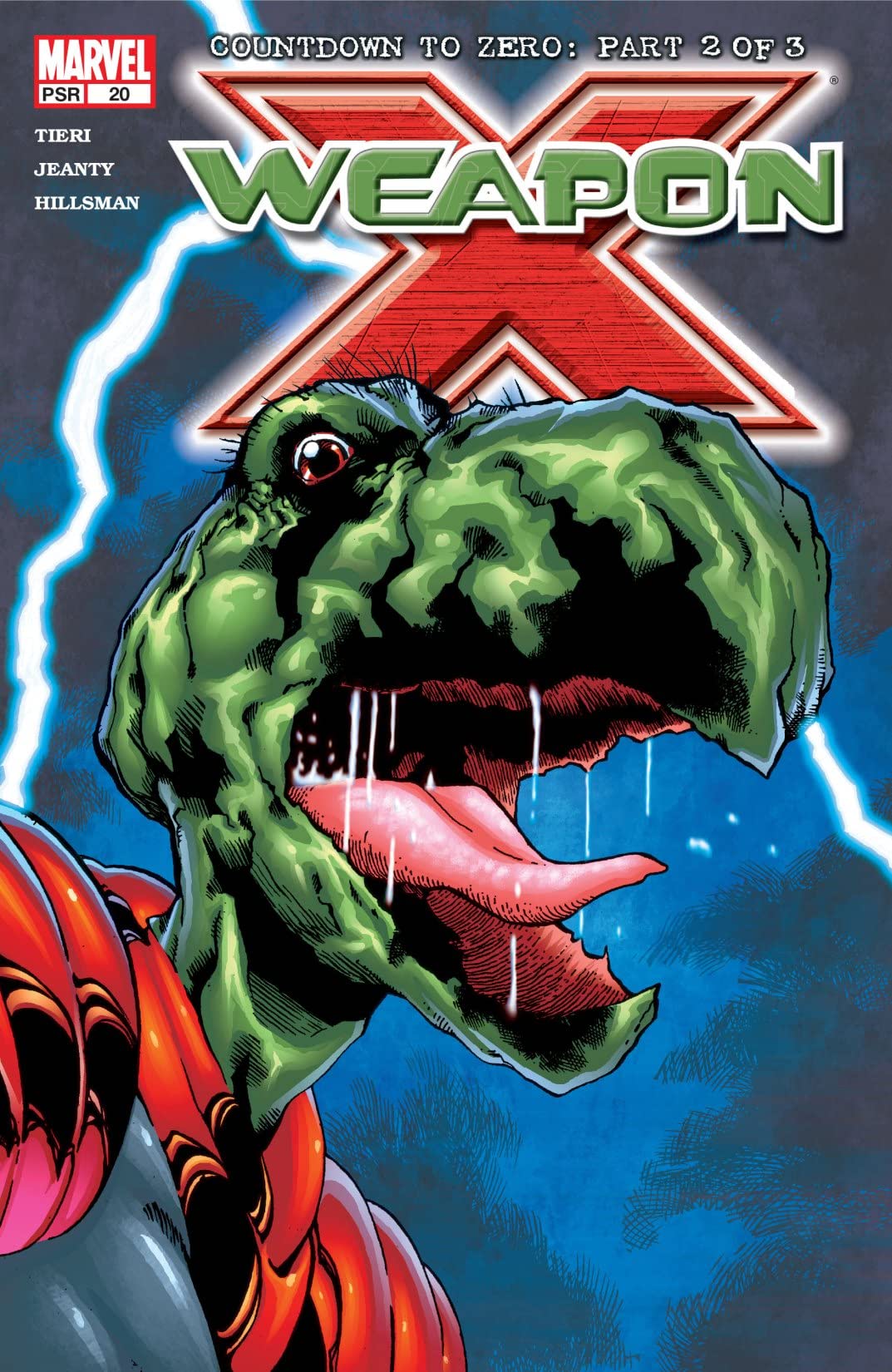 Weapon X #20 cover