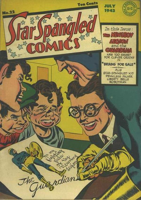 Star Spangled Comics #22 cover