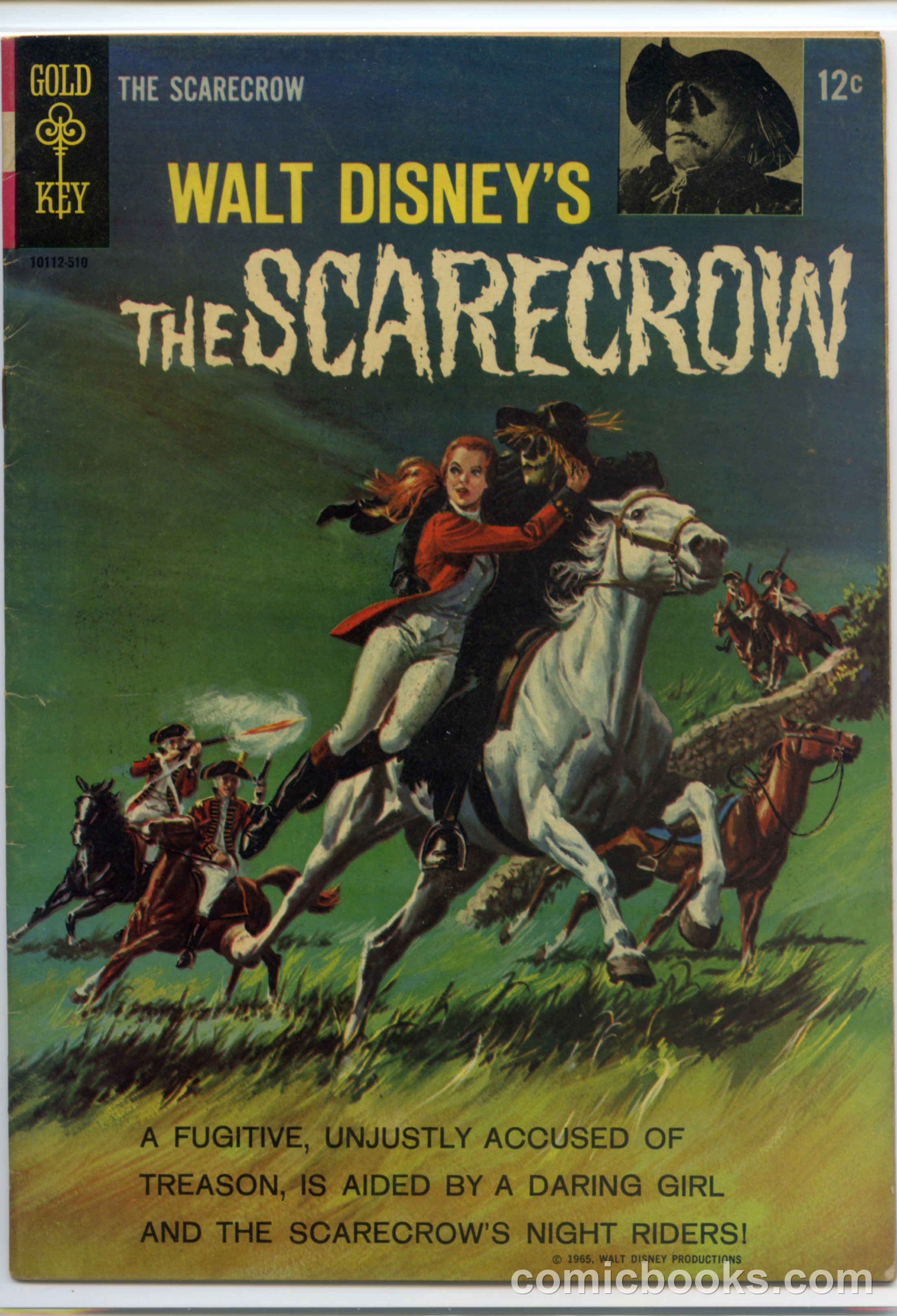 Walt Disney's the Scarecrow #3 cover