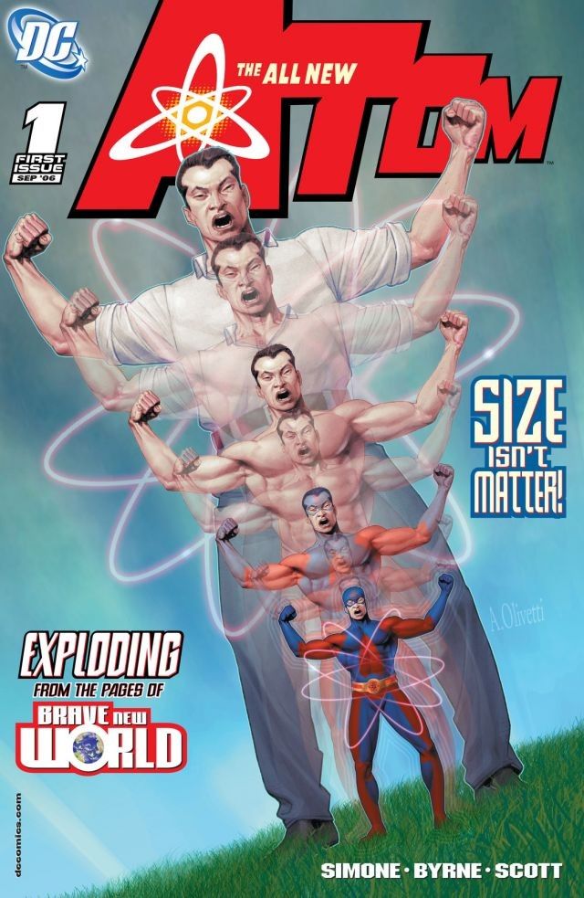 The All New Atom #1 cover