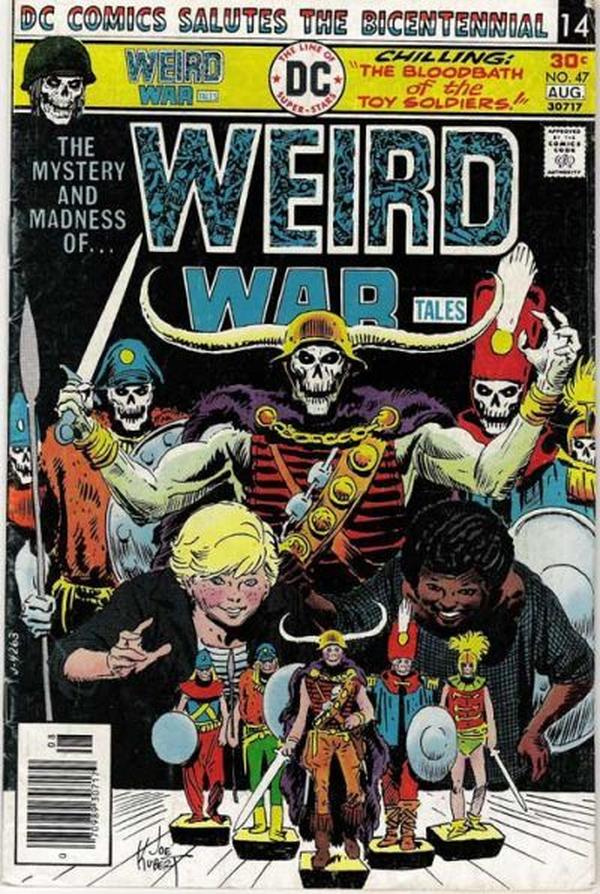 Weird War Tales #47 cover