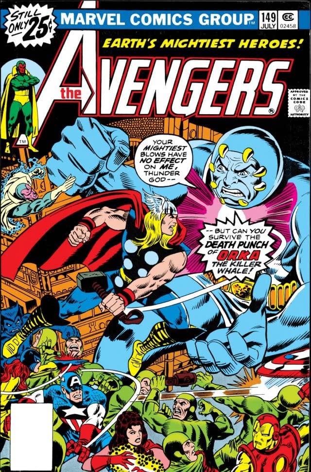 The Avengers #149 cover