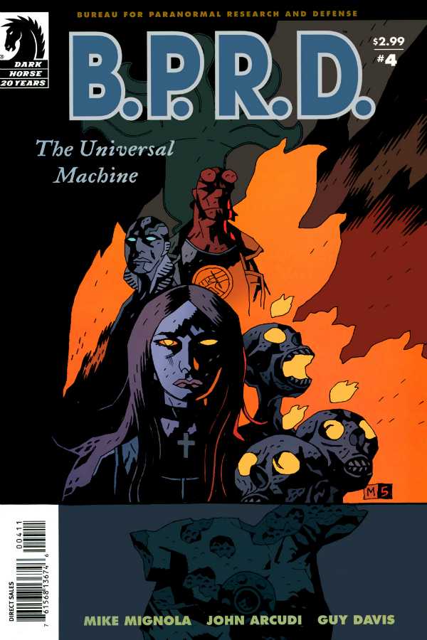 B.P.R.D.: The Universal Machine #4 (27) cover