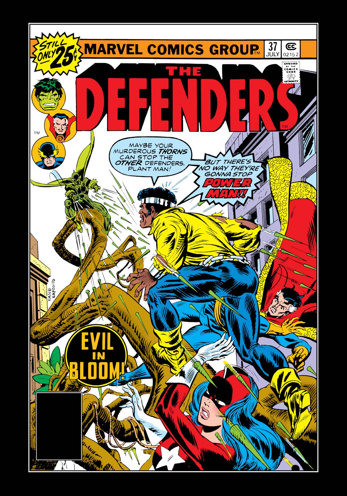 The Defenders #37 cover