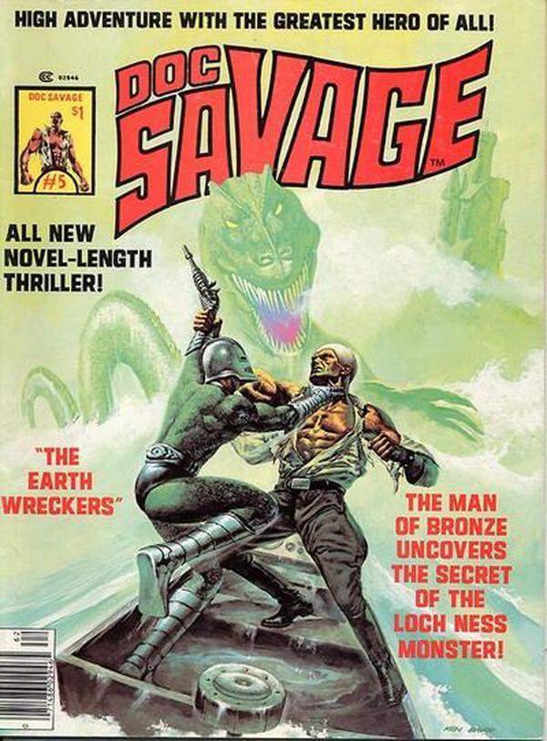 Doc Savage #5 cover