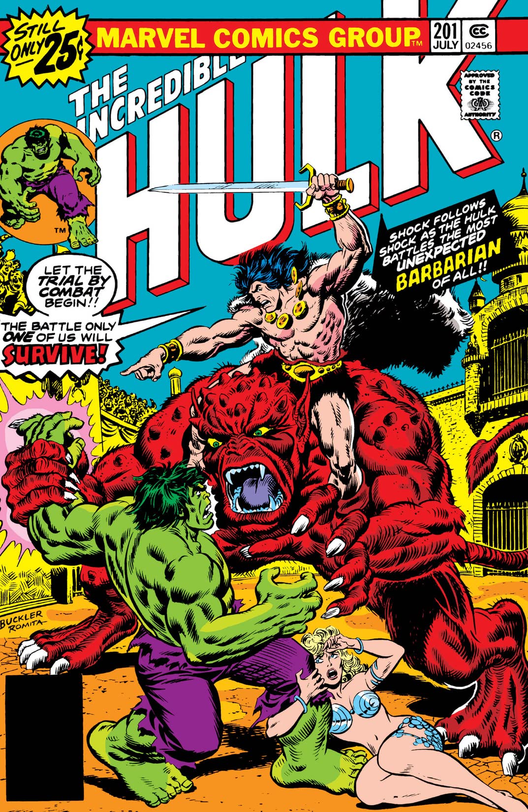The Incredible Hulk #201 cover