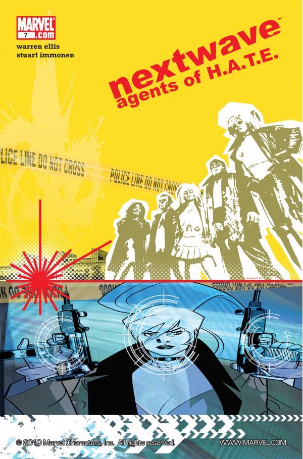 Nextwave: Agents of H.A.T.E. #7 cover