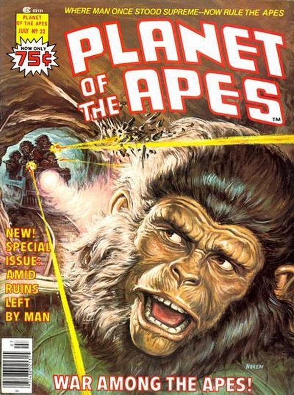 Planet of the Apes #22 cover