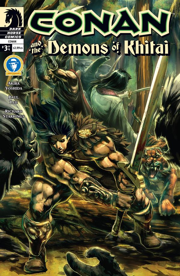 Conan and the Demons of Khitai #3 cover