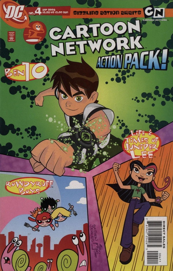 Cartoon Network Action Pack #4 cover