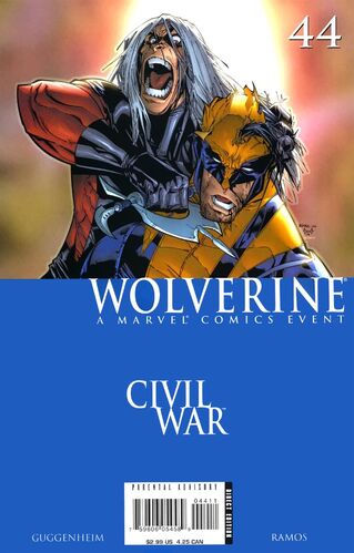 Wolverine #44 cover