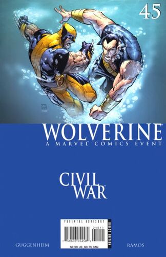 Wolverine #45 cover