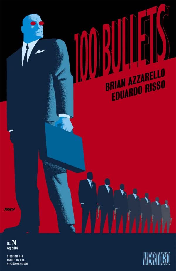 100 Bullets #74 cover