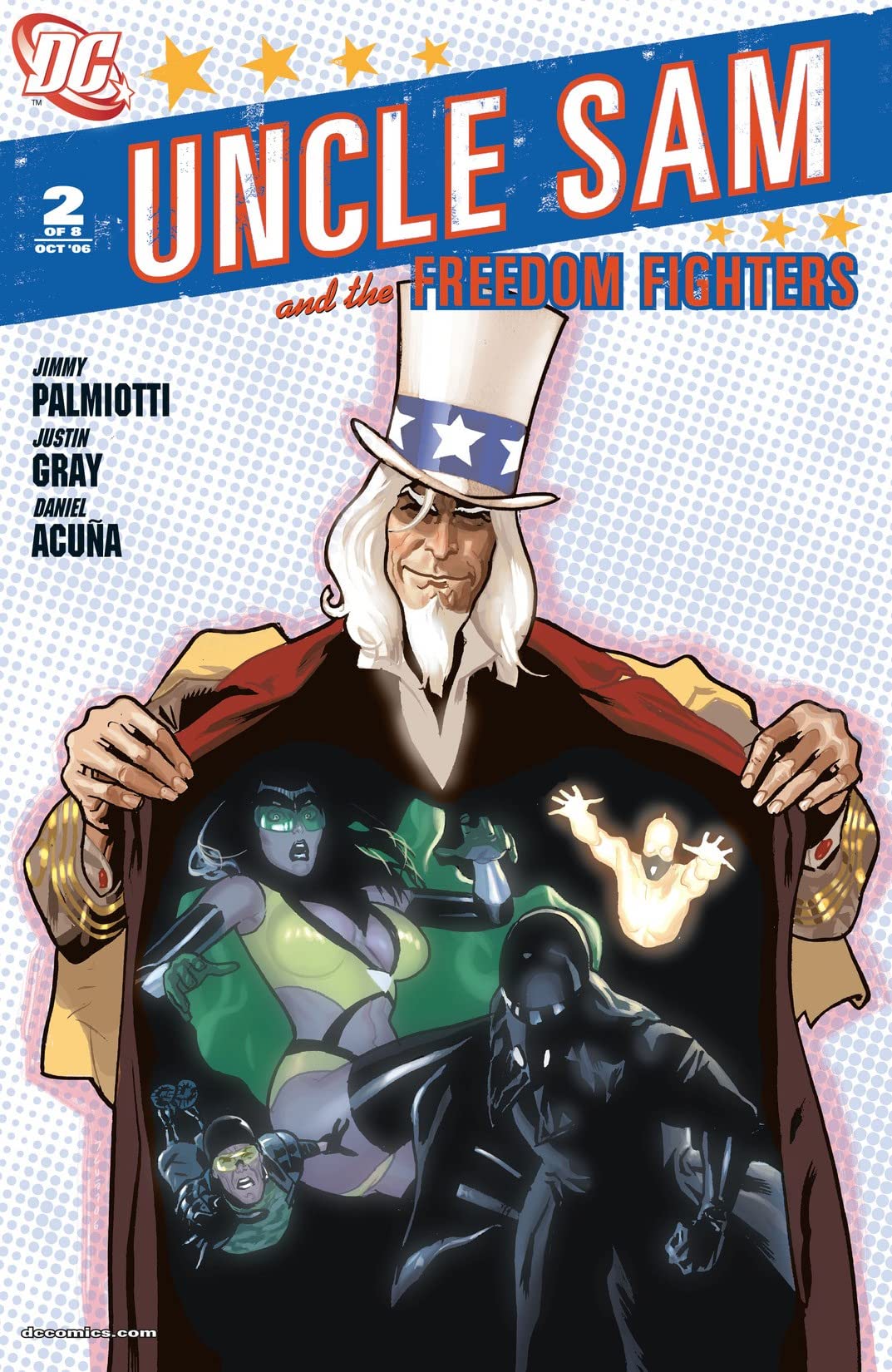 Uncle Sam and the Freedom Fighters #2 cover