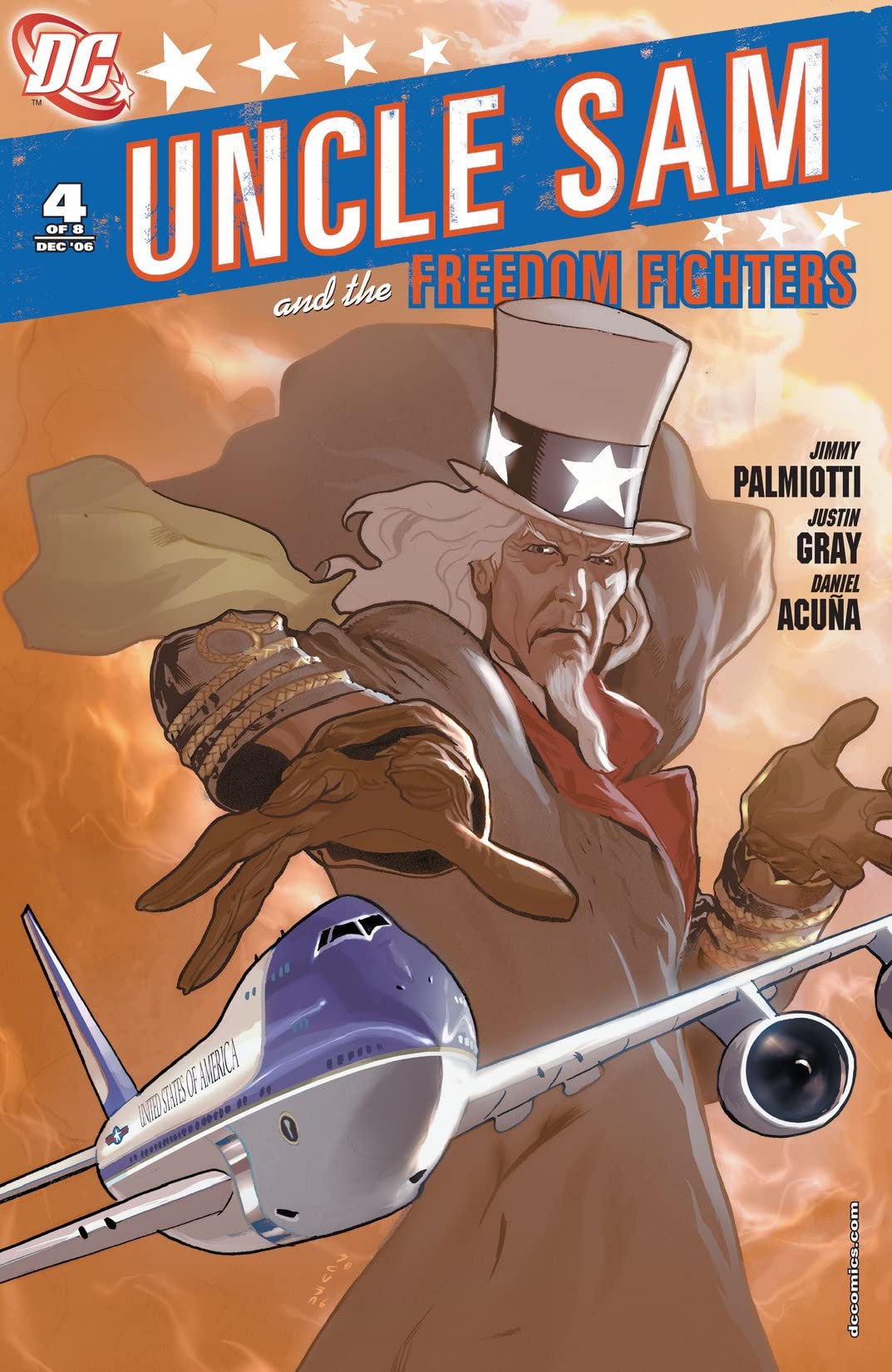 Uncle Sam and the Freedom Fighters #4 cover