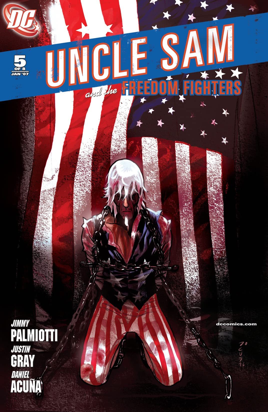 Uncle Sam and the Freedom Fighters #5 cover