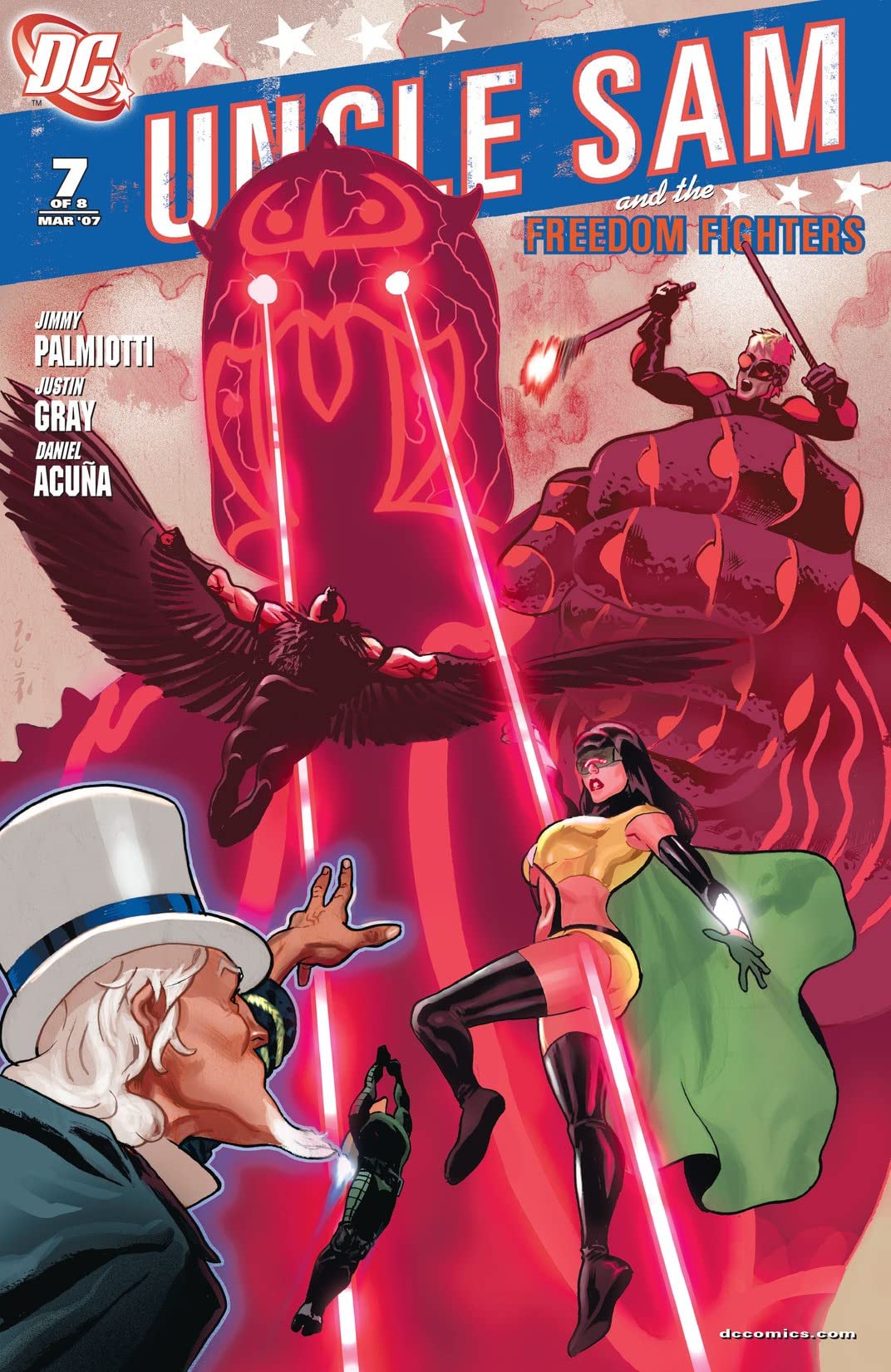 Uncle Sam and the Freedom Fighters #7 cover