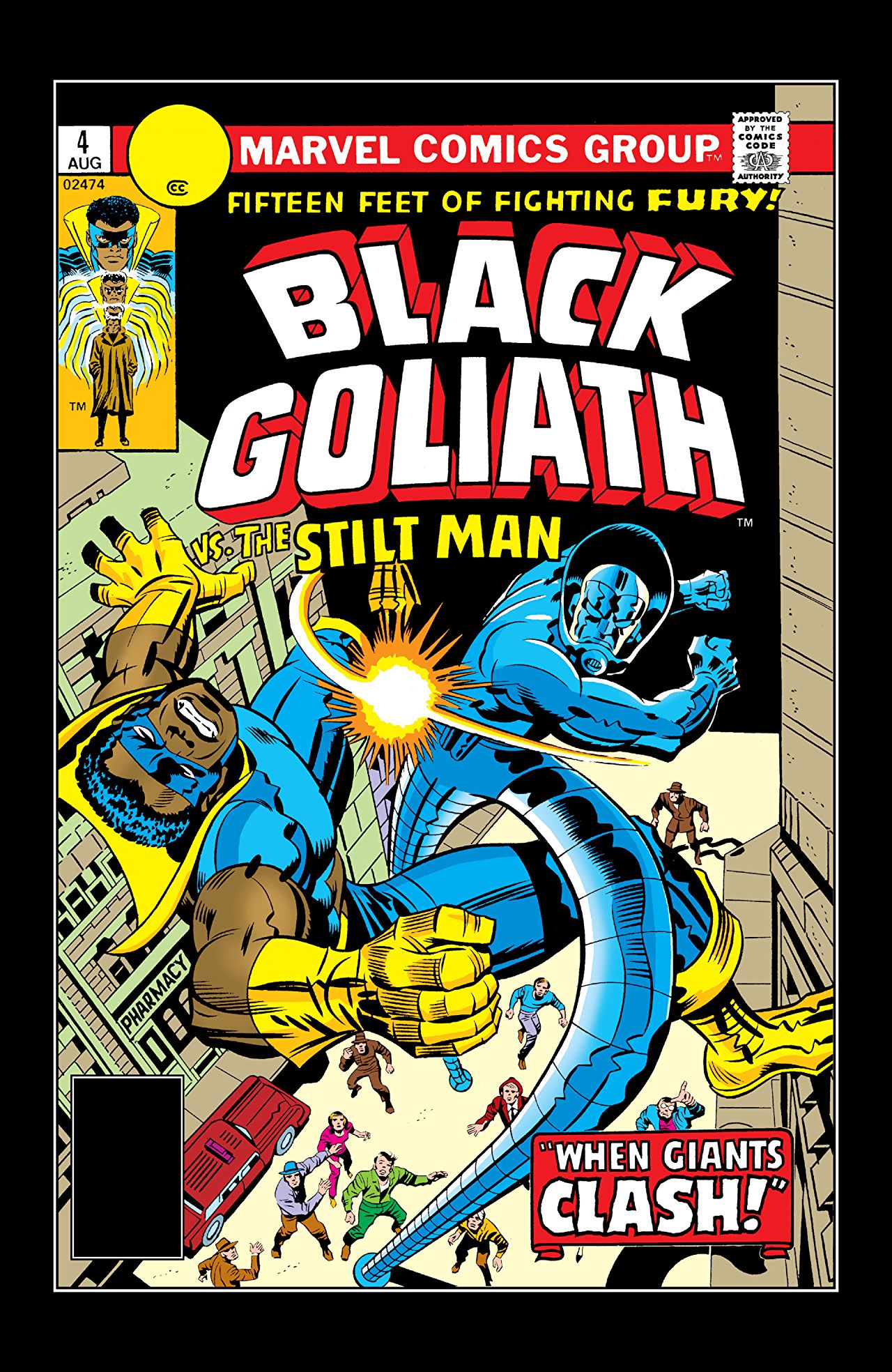 Black Goliath #4 cover