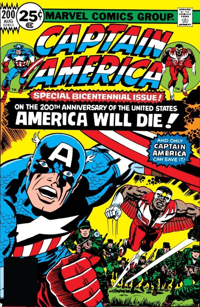 Captain America #200 cover