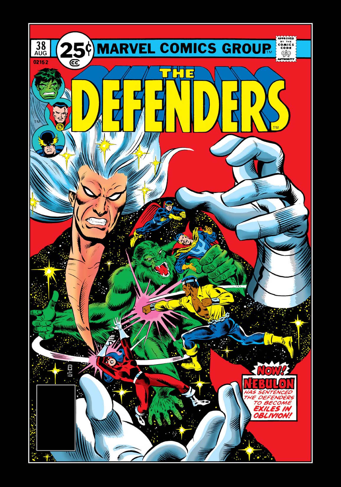 The Defenders #38 cover