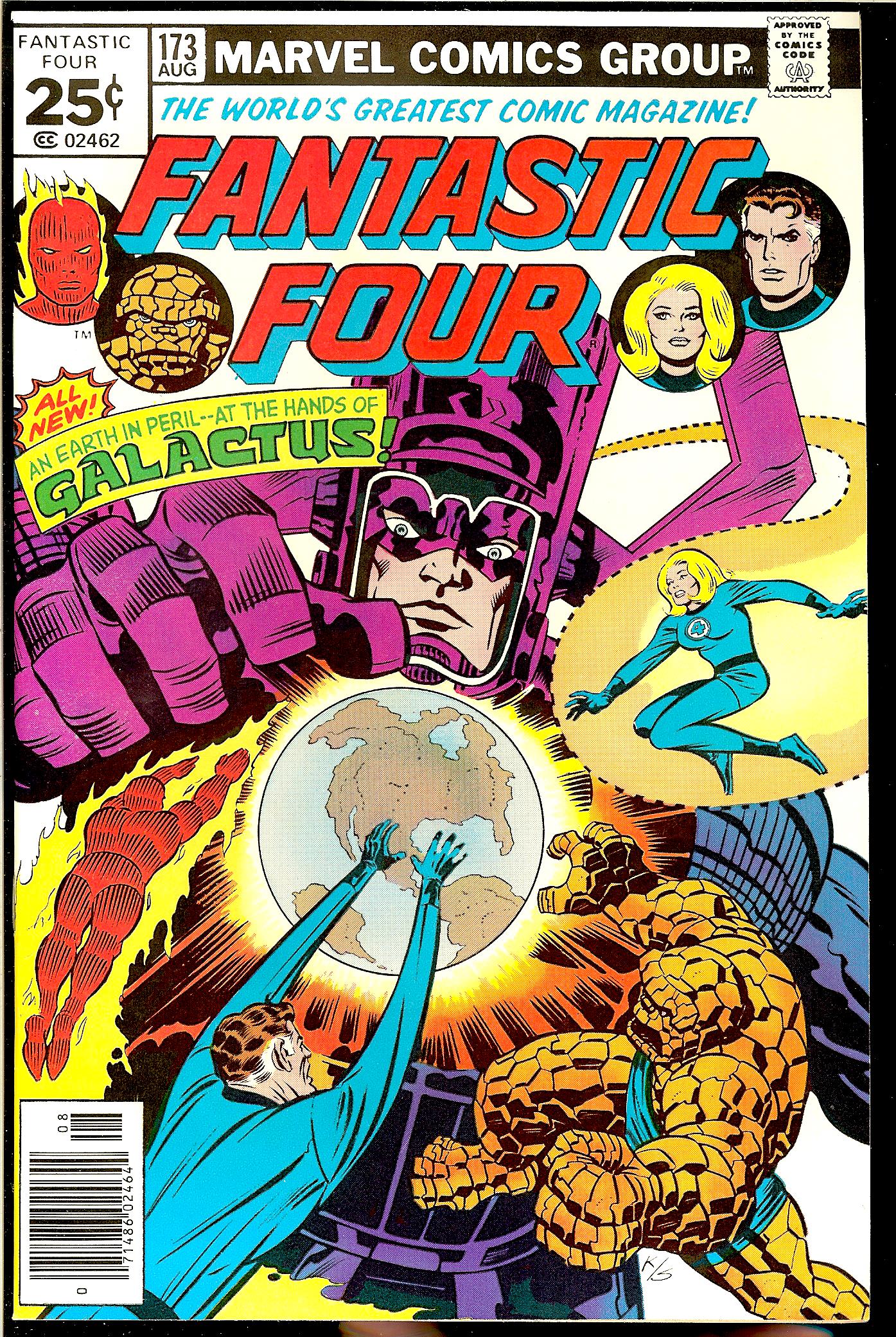 Fantastic Four #173 cover